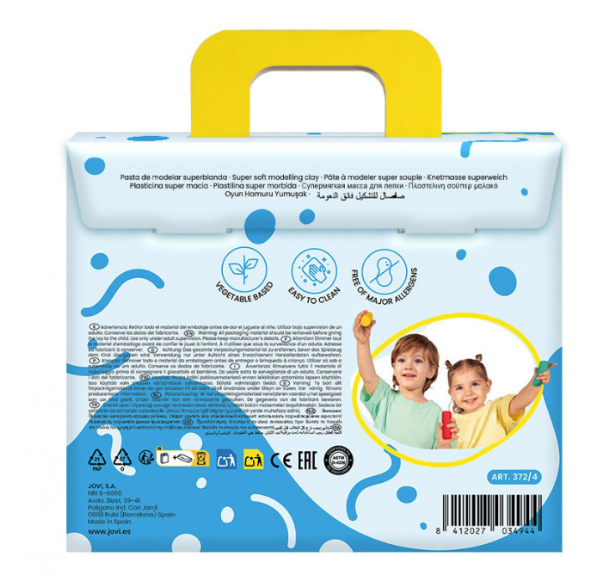 Mt First Plastilina Baby Estuche 4 pastillas 38g