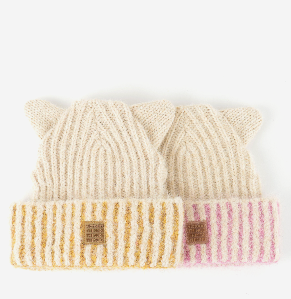 Gorro punto orejitas - Victoria