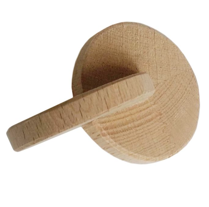 Discos de agarre interconectados de madera
