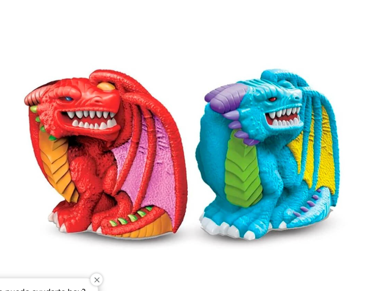Moldea y pinta: Dragones en 3D- 4M