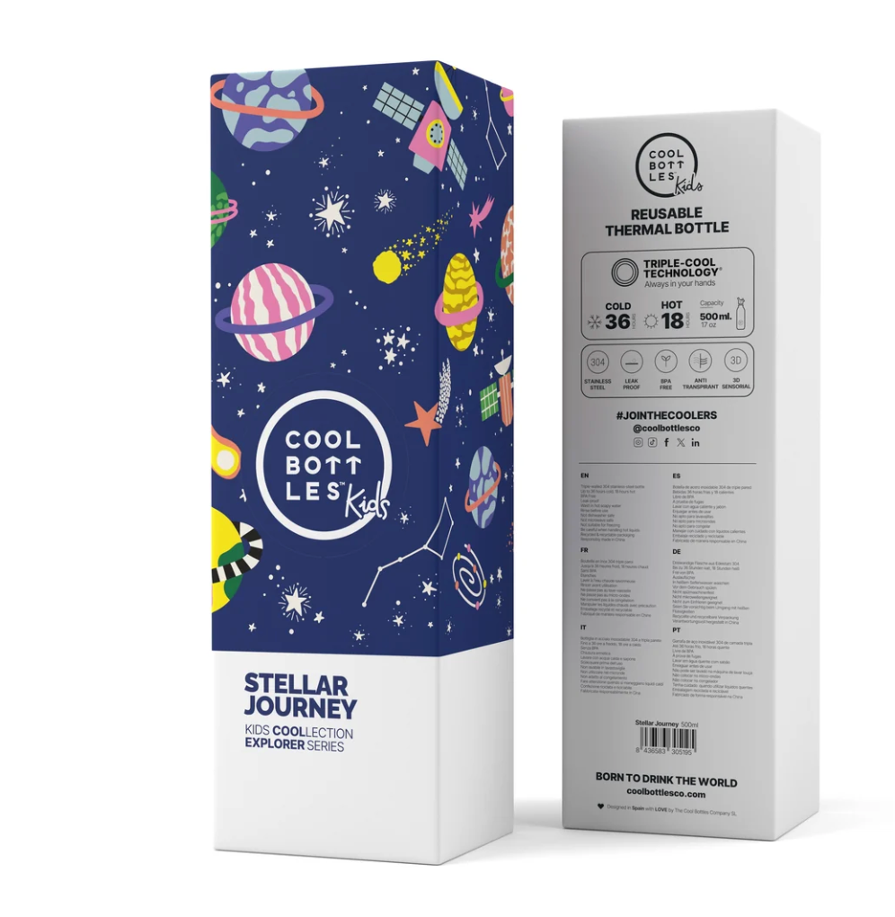 Botella térmica acero Stellar Journey 500ml – The Coolbottles