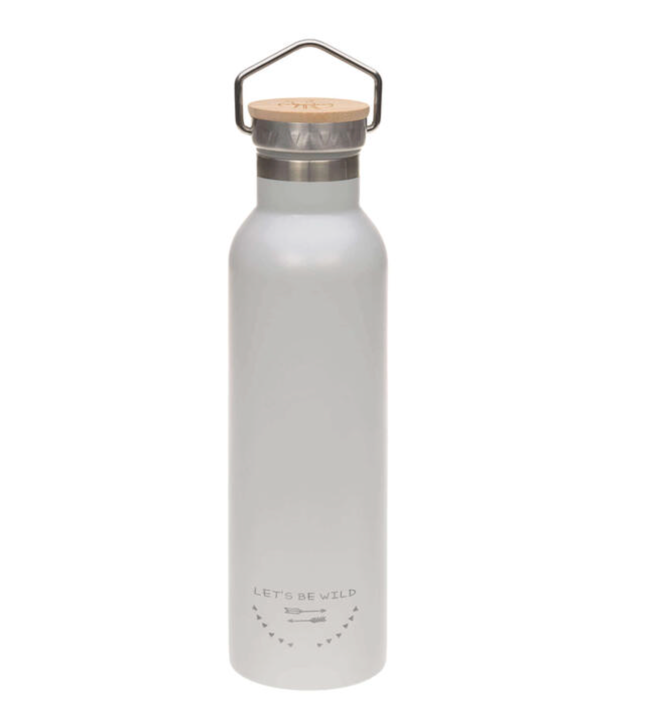 Botella térmica acero inox Adventure Grey 700 ml - Lassïg