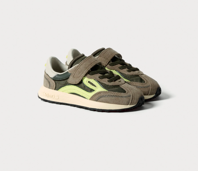 Deportivas barefoot Lejan Melrose Dark Olive