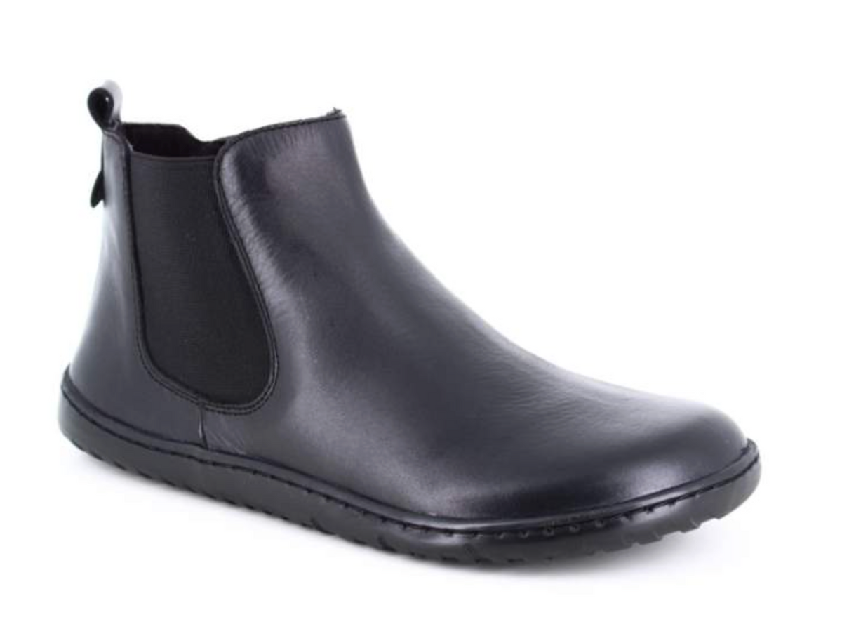 Vivant - Botín Barefoot Piel Savage Negro