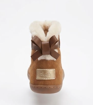 Botin respetuoso serraje Camel – Chetto