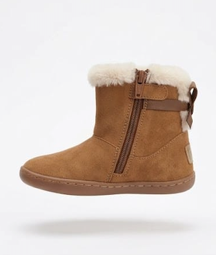 Botin respetuoso serraje Camel – Chetto
