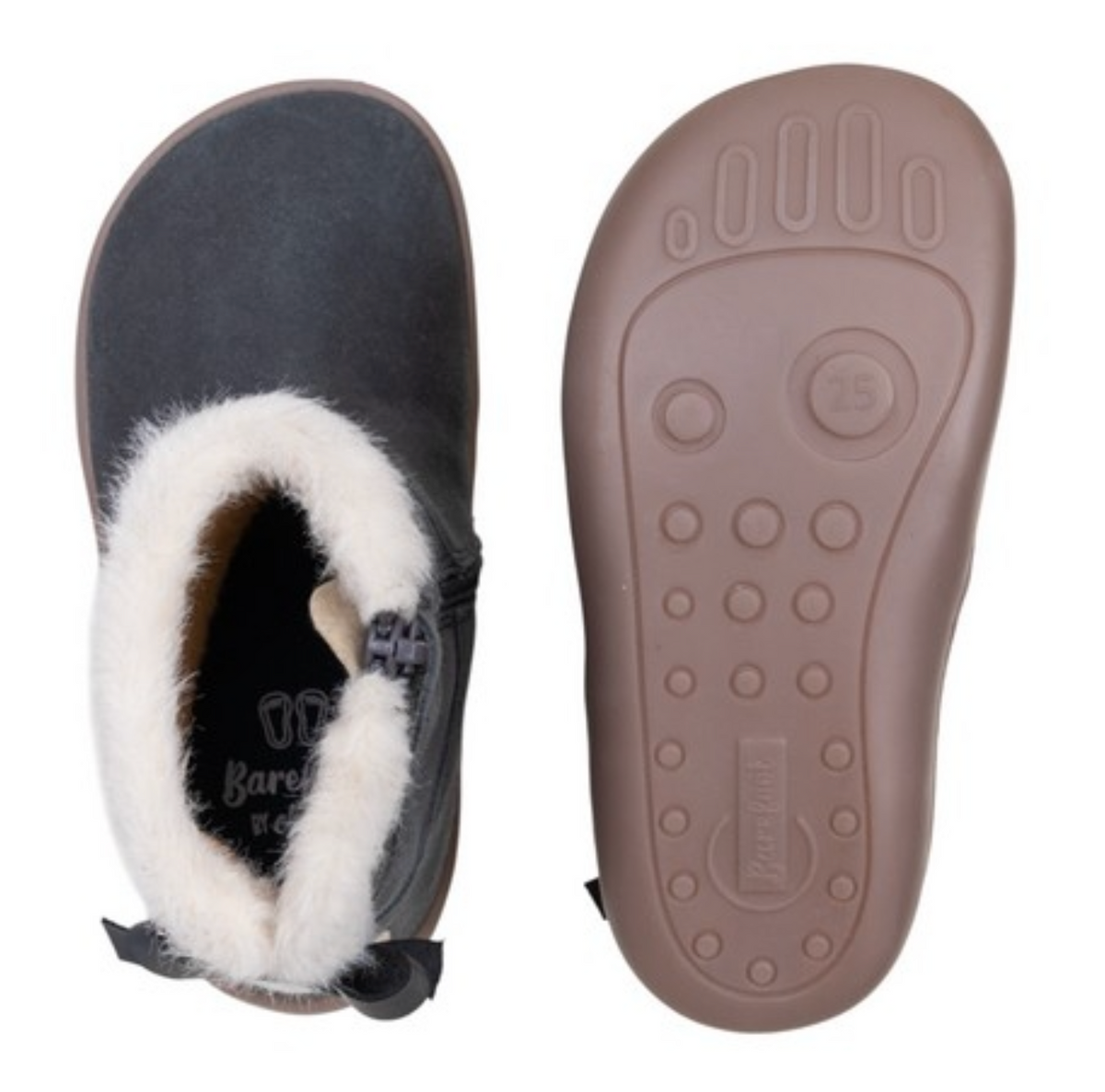 Botin respetuoso serraje Azulado – Chetto