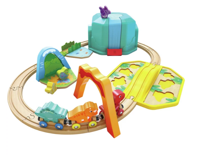 Cubo Tren de Dinosaurios - Hape
