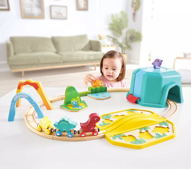 Cubo Tren de Dinosaurios - Hape