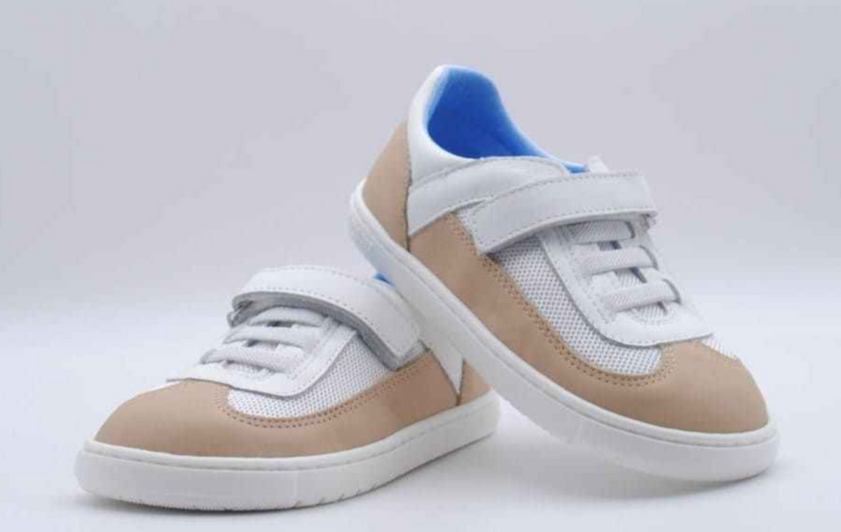 Blanditos Zapatillas Berlín Blanca y Beige (liquidación)