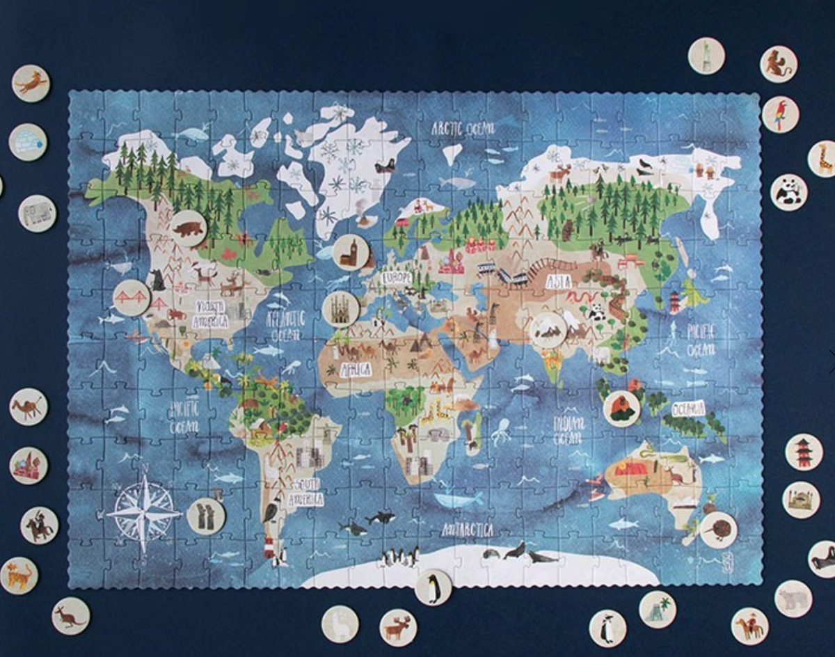 Puzzle Discover the World - Londji