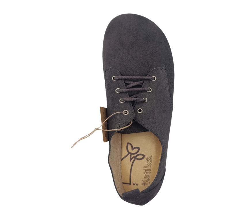 Batilas Zapato Blucher serraje gris oscuro