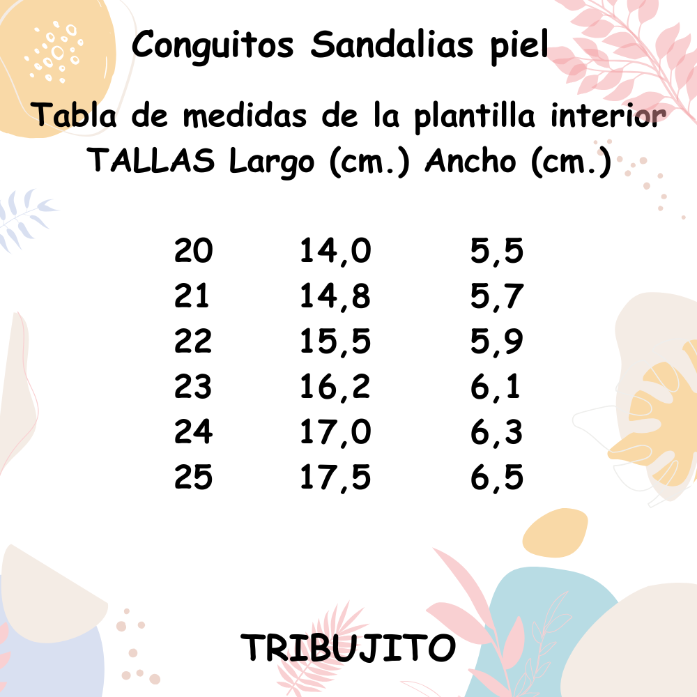 Guía de Tallas
