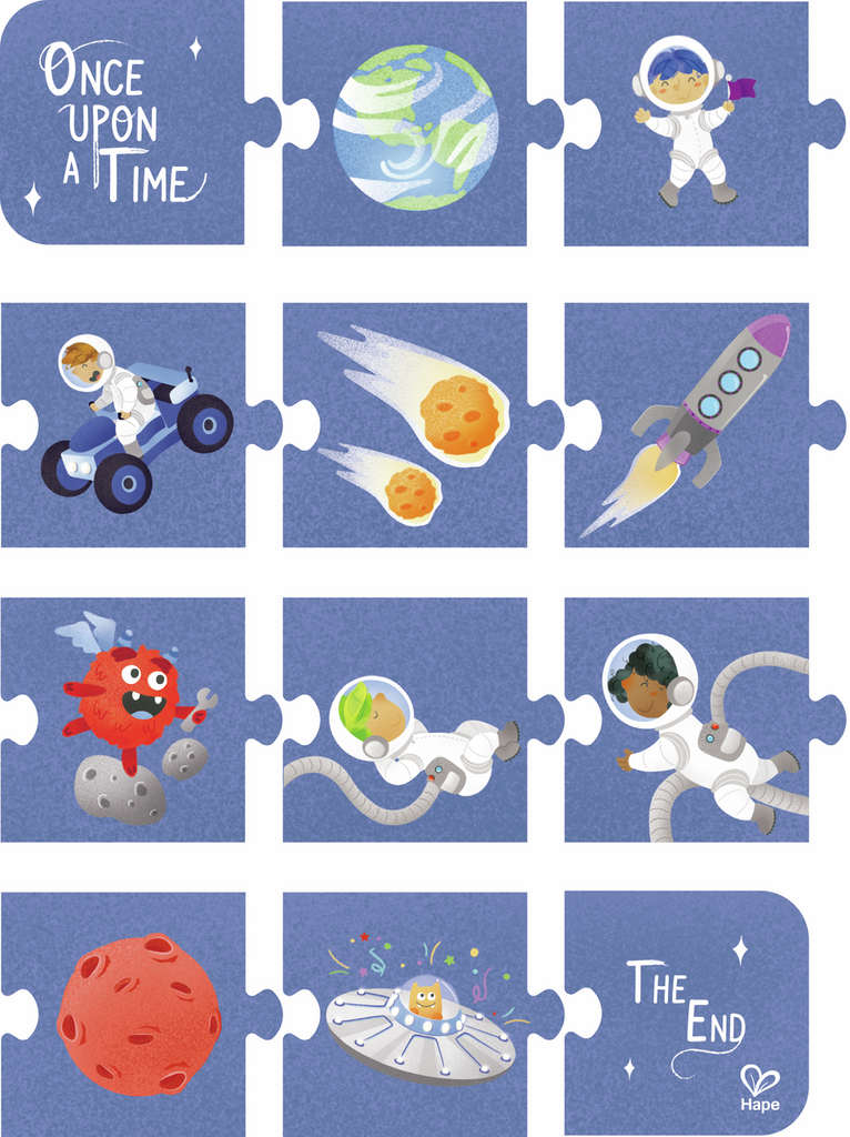 Puzzle Aventura Espacial - Hape