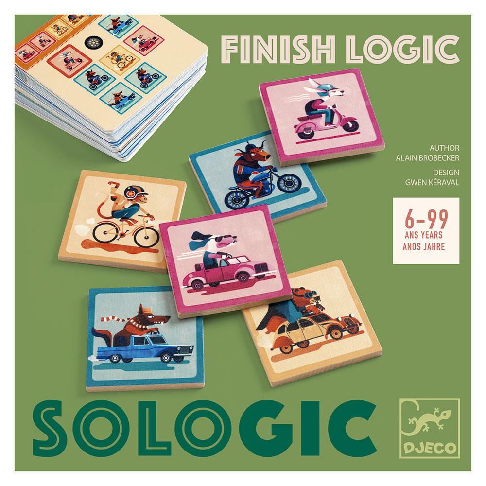 Finish logic juego de lógica - Djeco