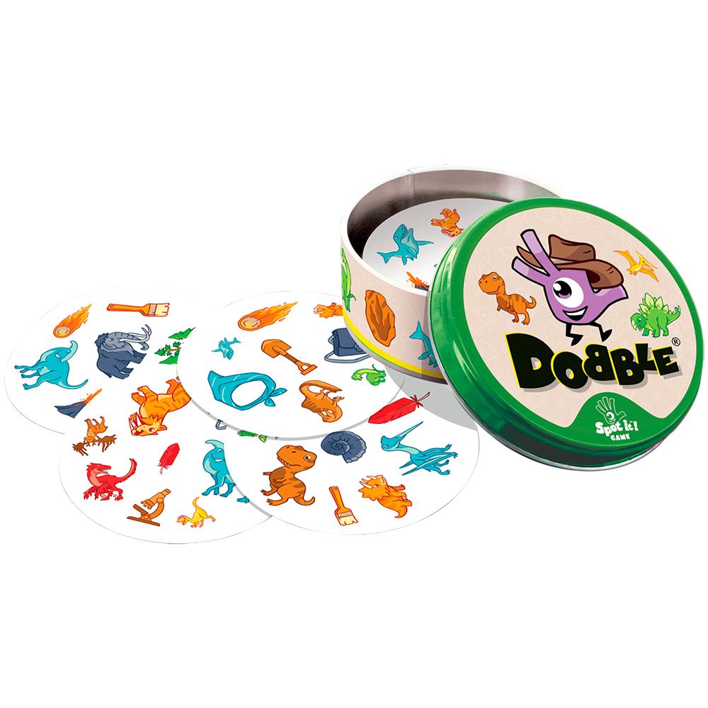 Dobble Juego de cartas dinosaurios