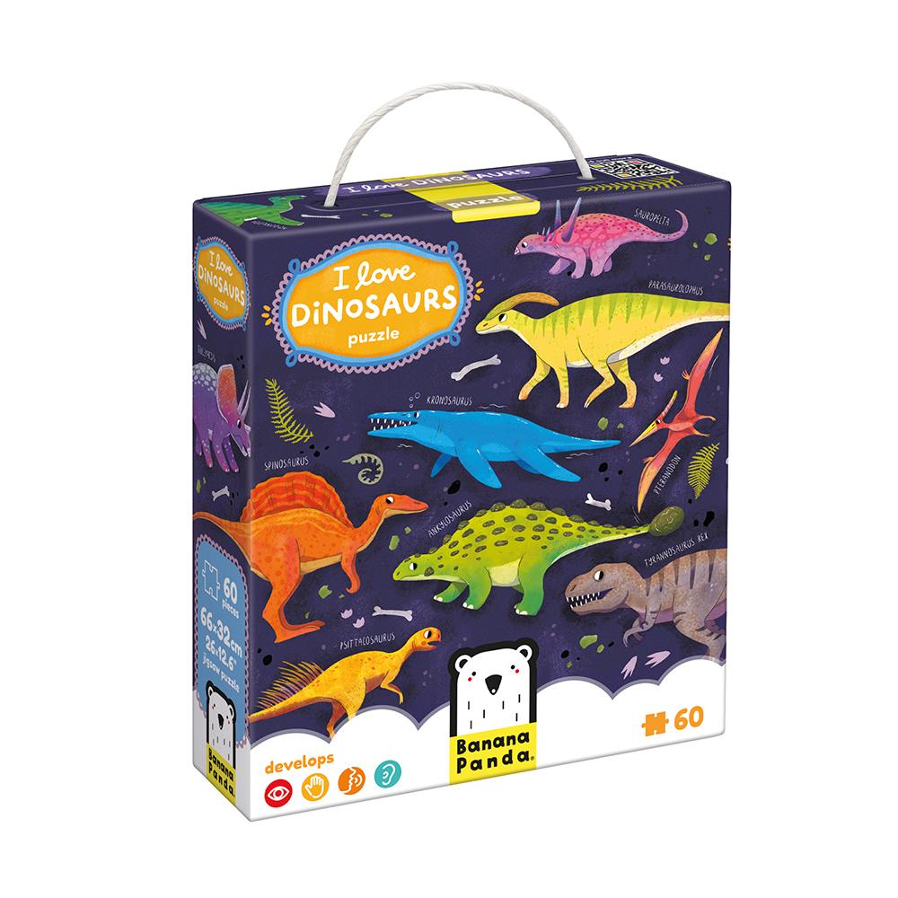 Puzzle dinosaurios 60 piezas