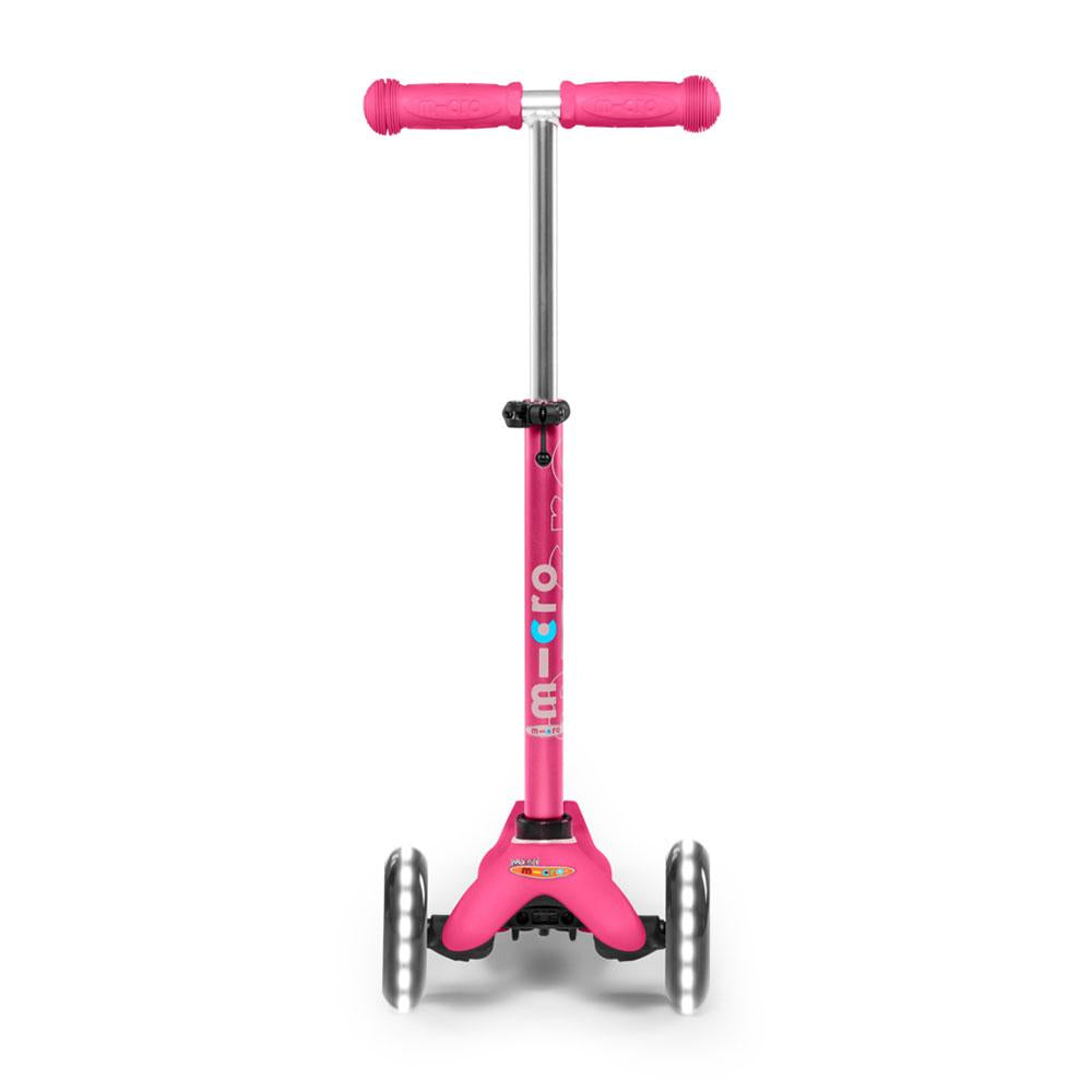 Patinete Mini Micro Deluxe Rosa Luces LED