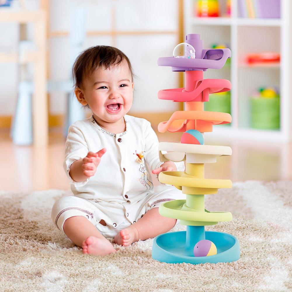 Gran tobogán espiral - bioplástico