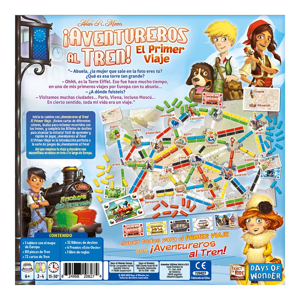 Aventureros al tren: el primer viaje
