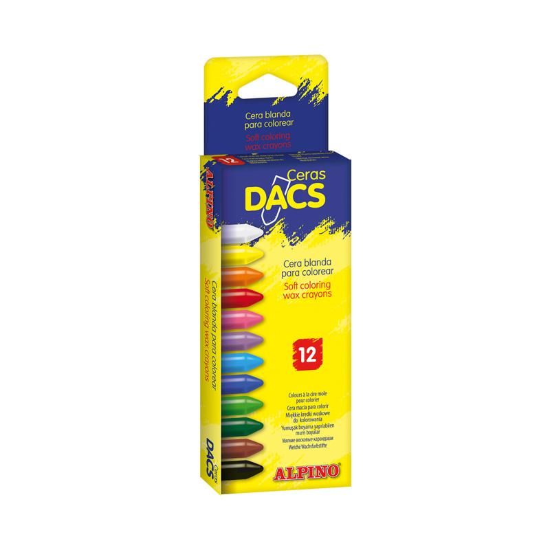 Caja 12 ceras blandas - Dacs