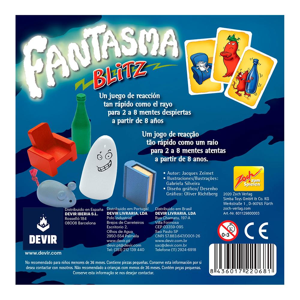 Juego de cartas Fantasma Blitz