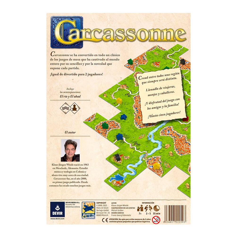 Juego de mesa Carcassonne