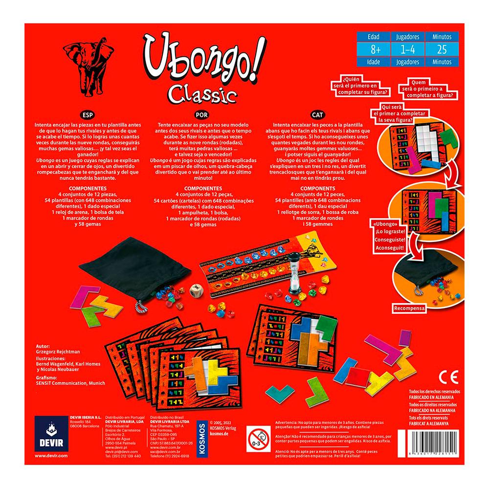Juego de mesa Ubongo