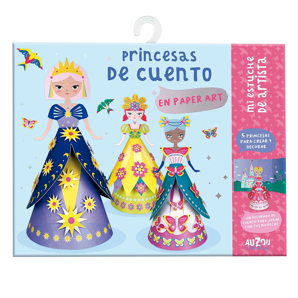Mi estuche de artista: Princesas de cuento en papel art