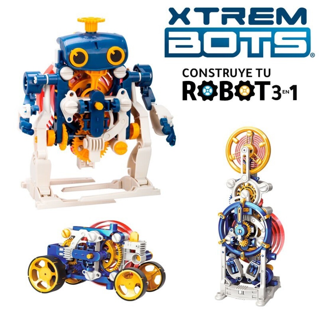 Construye tu Robot 3 en 1 Xtrem Bots
