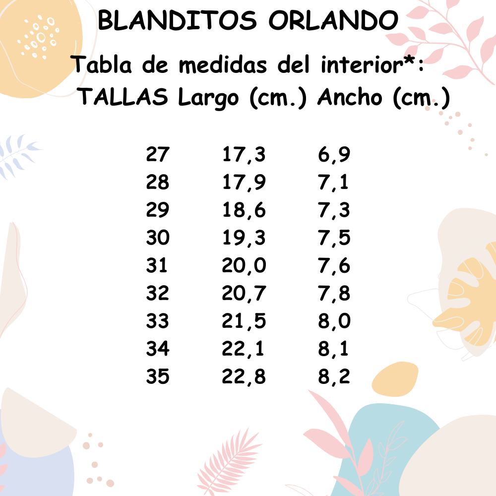 Guía de Tallas