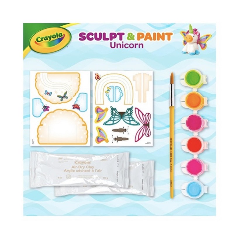 Set Crea y Decora Unicornio con Arcilla Crayola