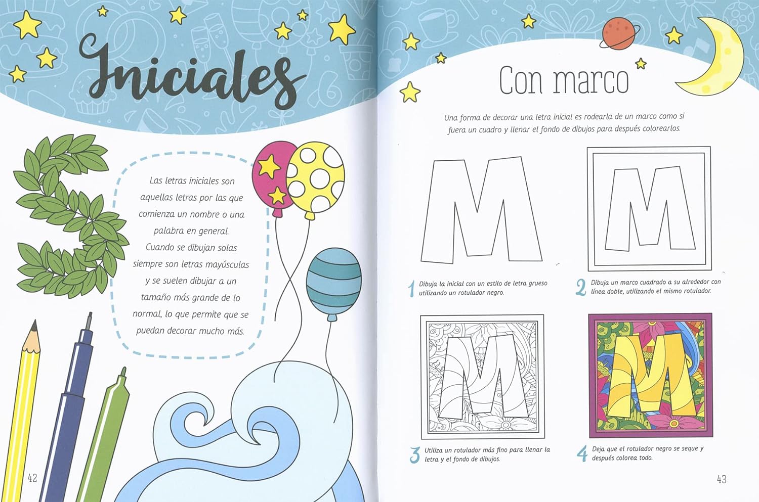 Lettering - Creatividad mindfulness para niños3