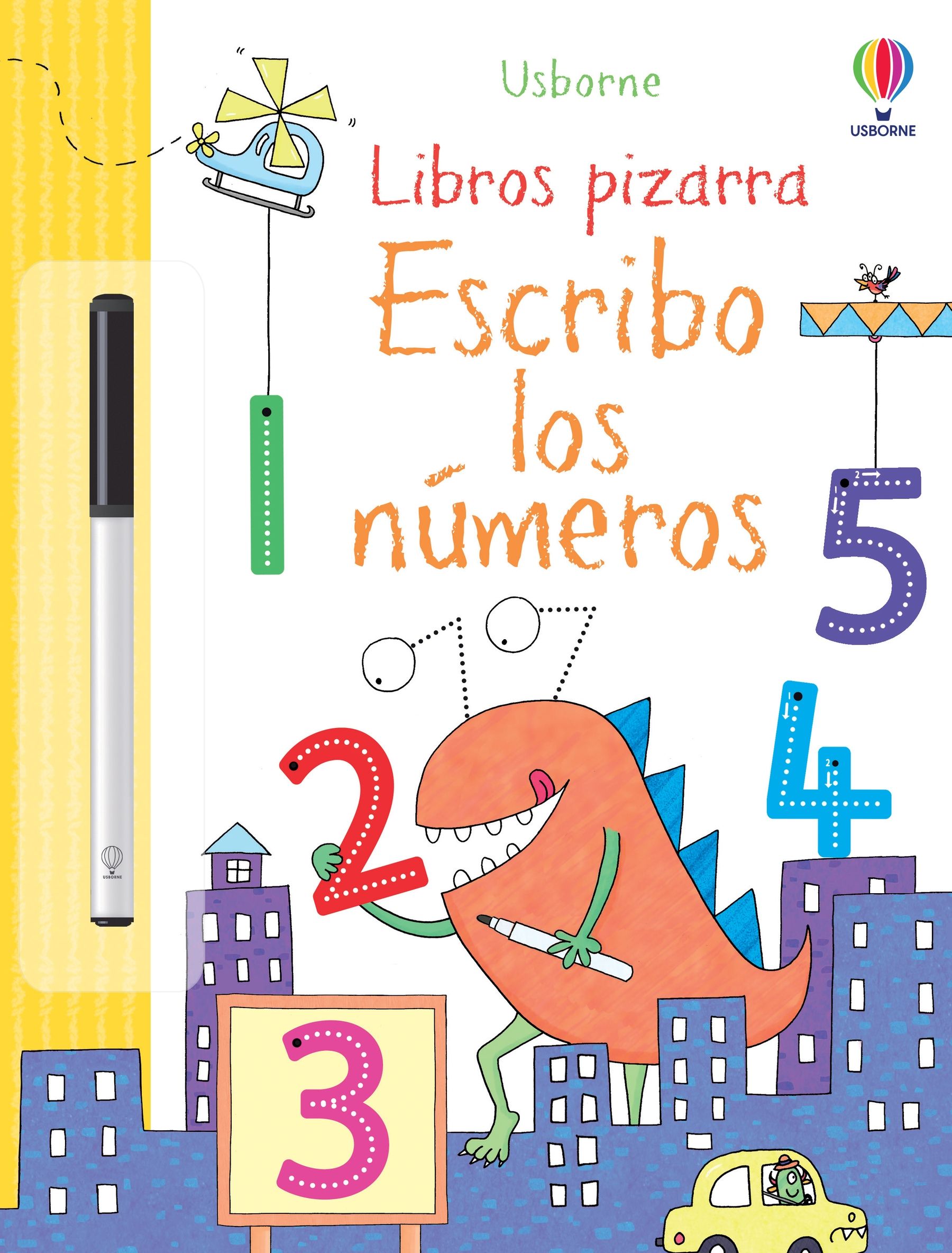 Libro pizarra - Escribo los números