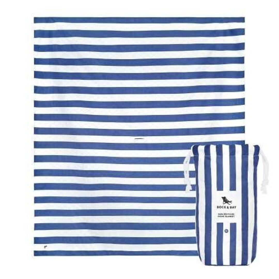 MANTA PICNIC DOCK & BAY NAVY BLUE L 1.70x1.70m1