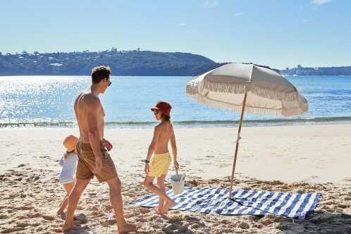 MANTA PICNIC DOCK & BAY NAVY BLUE L 1.70x1.70m5