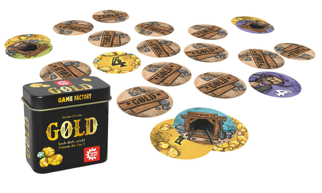 Gold - Juego en lata de bolsillo