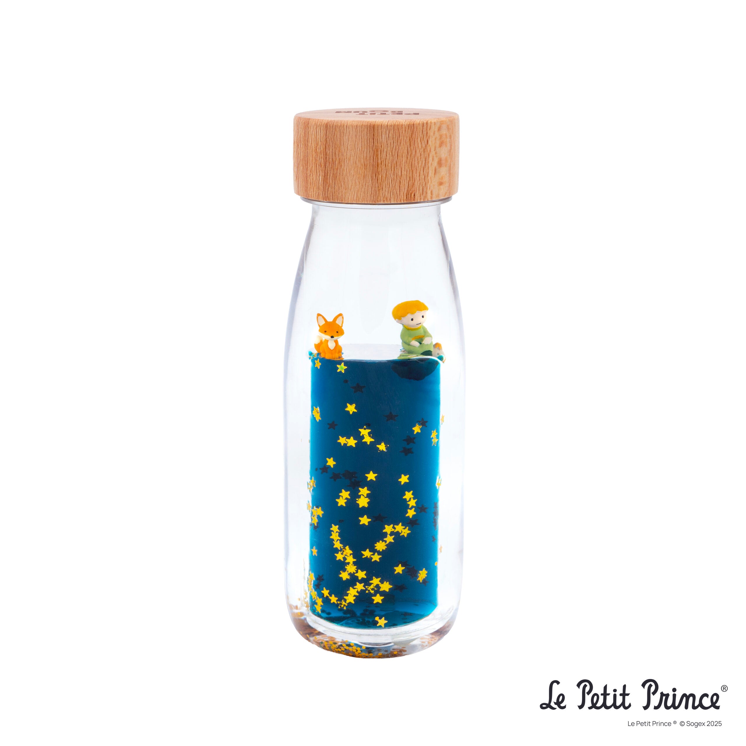 Botella sensorial flotante Petit Prince