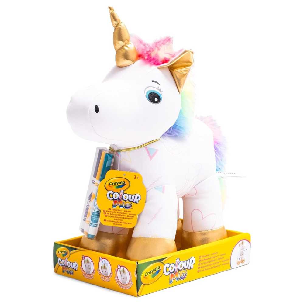 Peluche para colorear Unicornio - Crayola