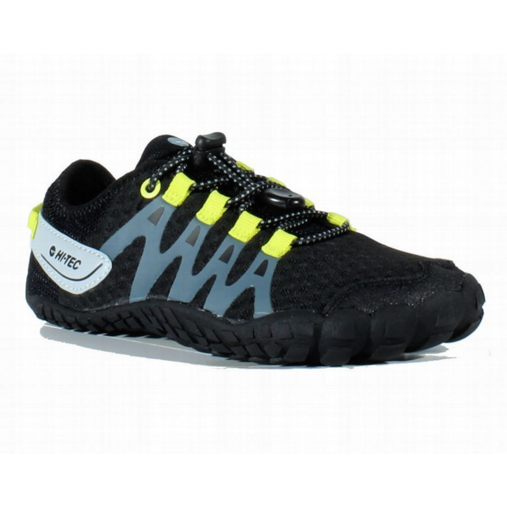 Deportiva Abyss junior Black Lime - HI-TEC