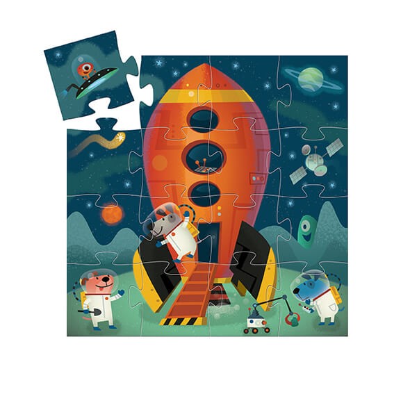 Puzzle Nave espacial 16 pzas - Djeco