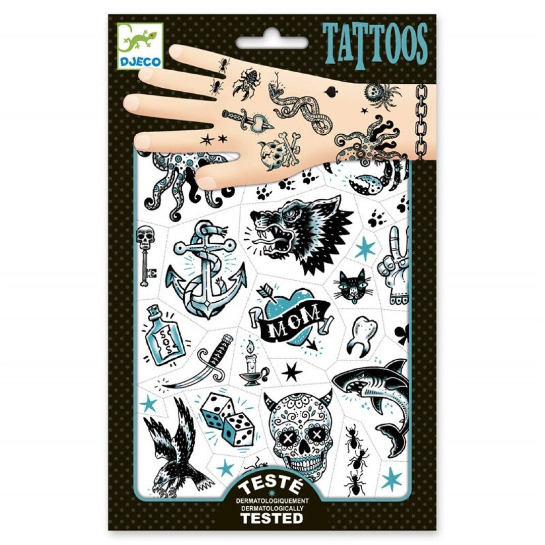 Tatuajes Lado oscuro - Djeco