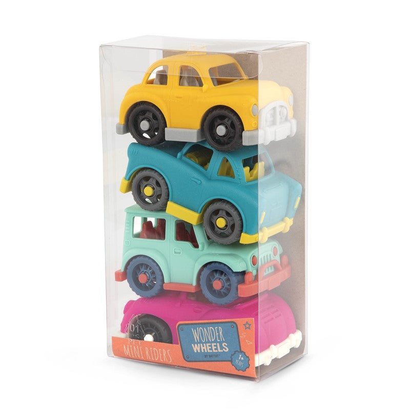 Set de 4 mini coches -Wonder Wheels