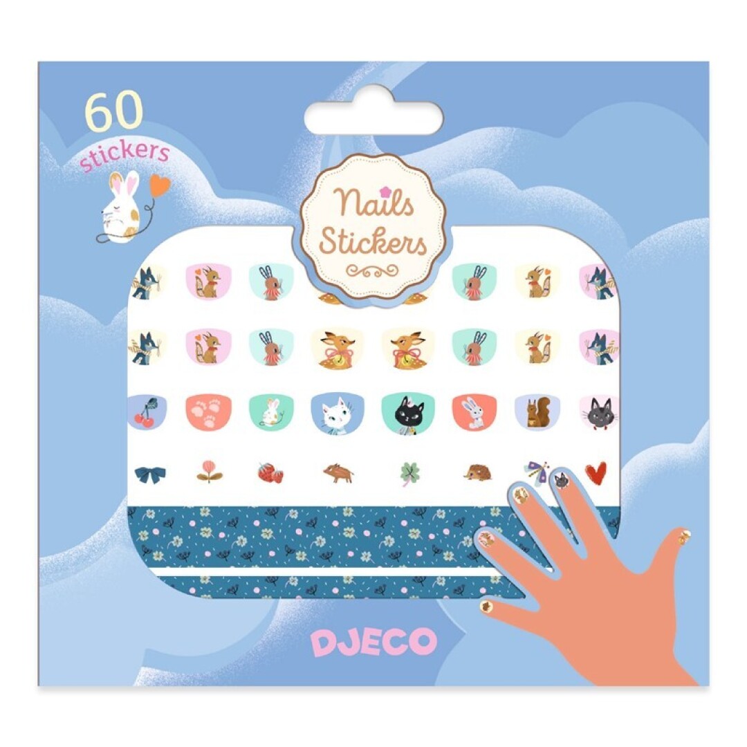Pack pegatinas para uñas: Monada - Djeco