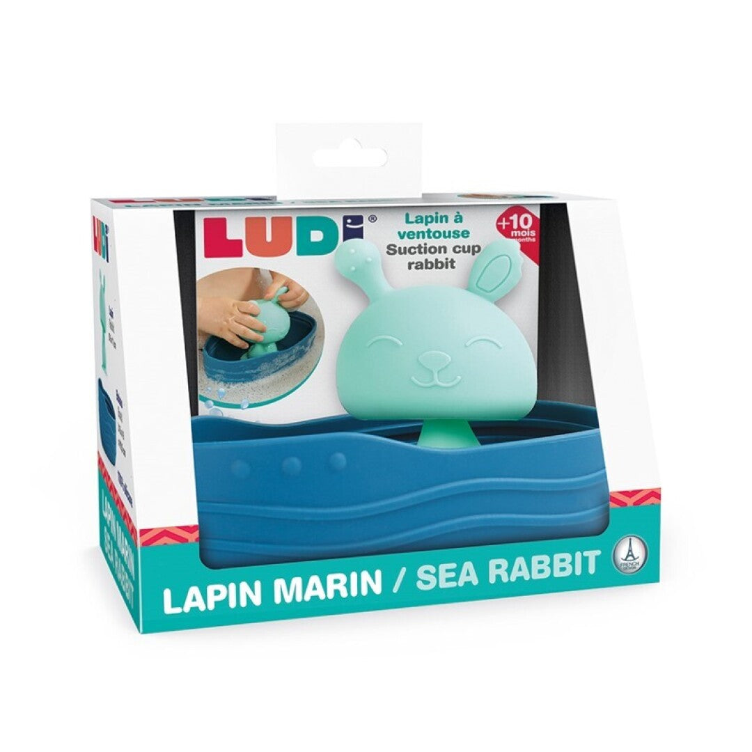 Conejito marino con barco