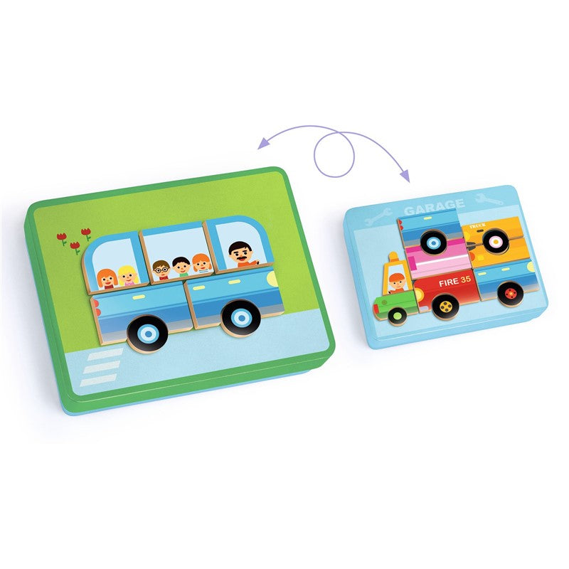 Magnéticos InZeBox Vehicles - Djeco