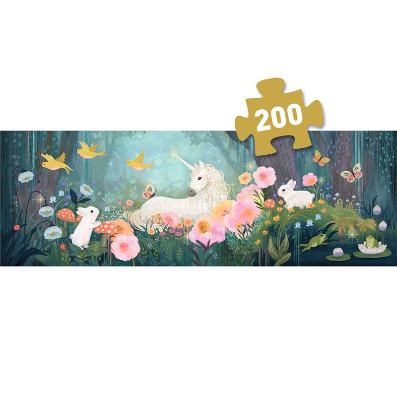 Puzzle 200 pzas: The edge of the woods - Djeco