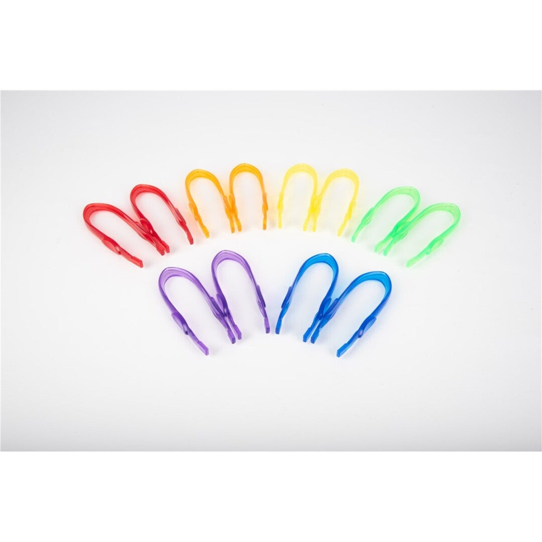 Pinzas de Colores Translúcidos