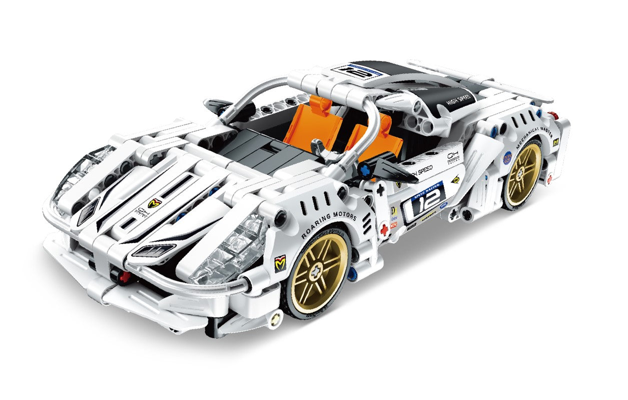 Coche de carreras Blanco 437 pzas - iMMaster