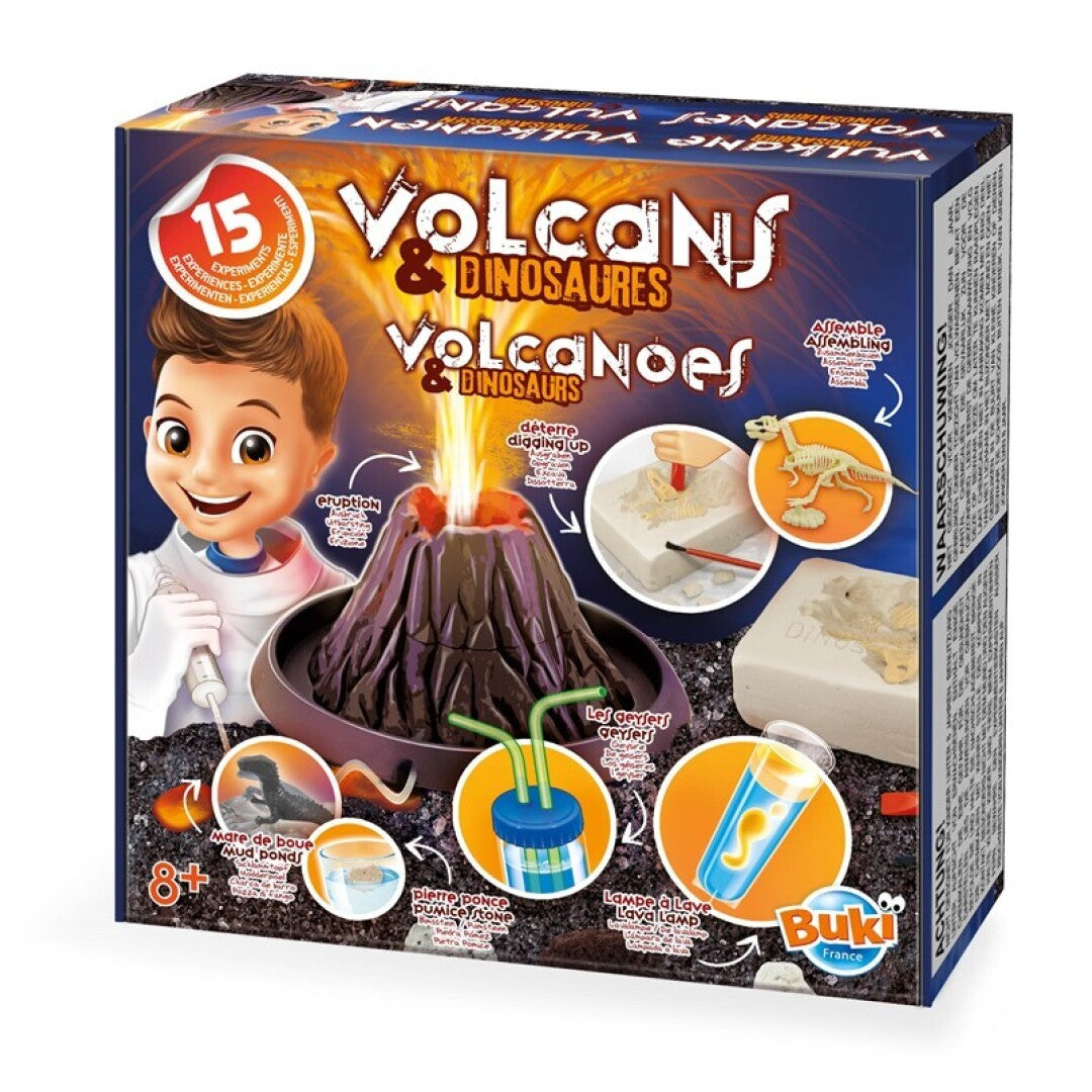 Buki Volcanes y dinosaurios